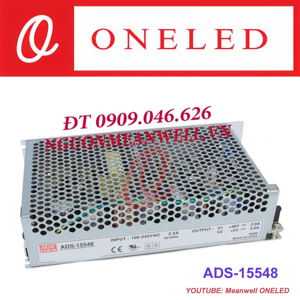 Giá Bộ Nguồn Meanwell ADS-15548 Giá Bộ Nguồn Meanwell ADS-15548