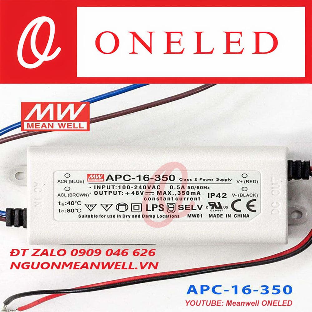 Giá Bộ Nguồn Meanwell APC-16-350 Giá Bộ Nguồn Meanwell APC-16-350