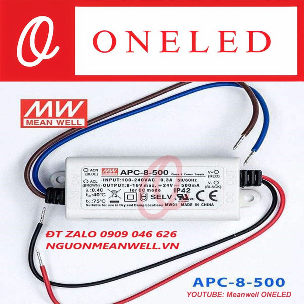 Giá Bộ Nguồn Meanwell APC-8-500 Giá Bộ Nguồn Meanwell APC-8-500