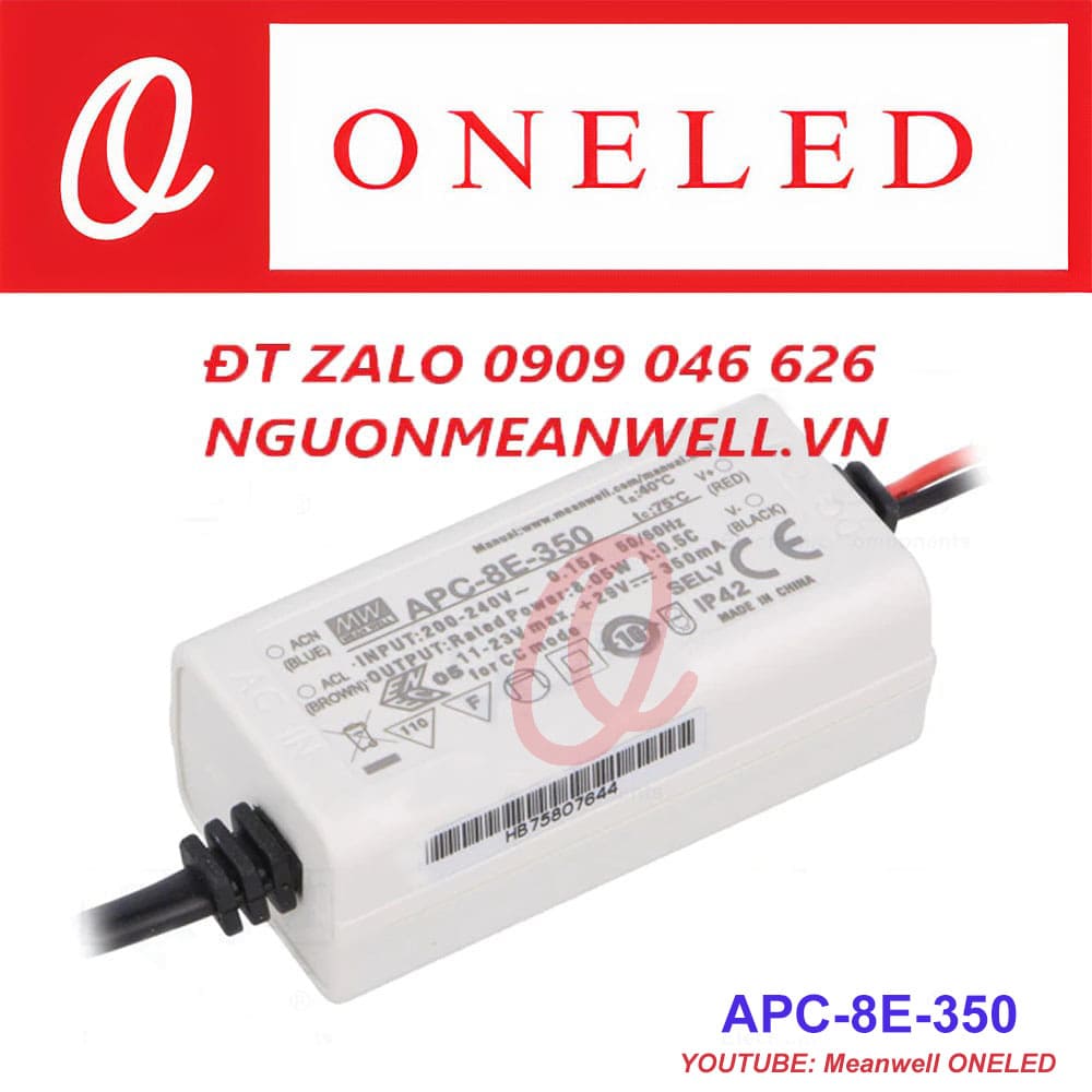 Giá Bộ Nguồn Meanwell APC-8E-350 Giá Bộ Nguồn Meanwell APC-8E-350