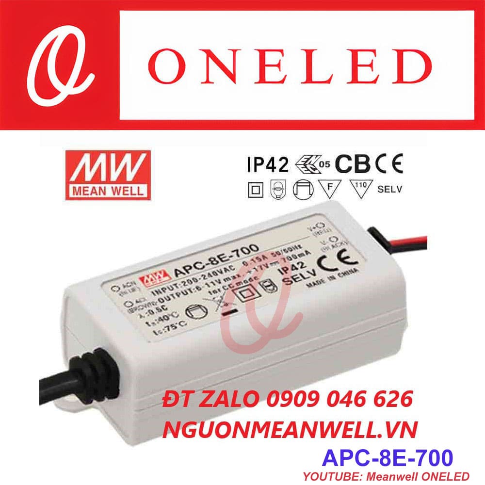 Giá Bộ Nguồn Meanwell APC-8E-700 Giá Bộ Nguồn Meanwell APC-8E-700