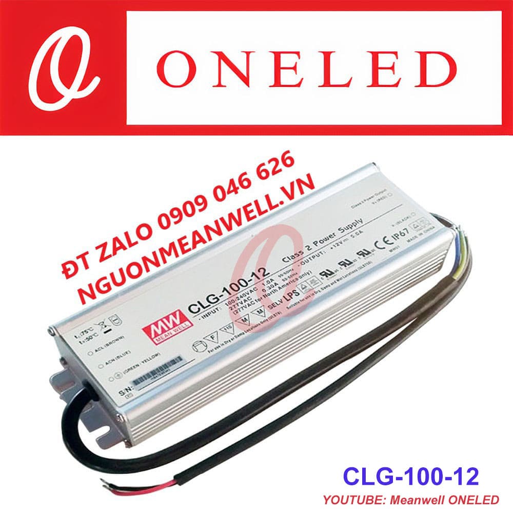 Giá Bộ Nguồn Meanwell CLG-100-12 - Nguồn Meanwell 0909046626