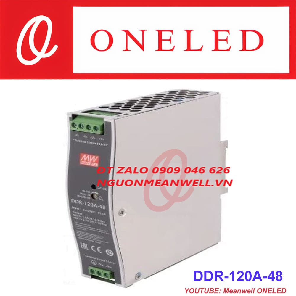 Giá Bộ Nguồn Meanwell DDR-120A-48 Giá Bộ Nguồn Meanwell DDR-120A-48