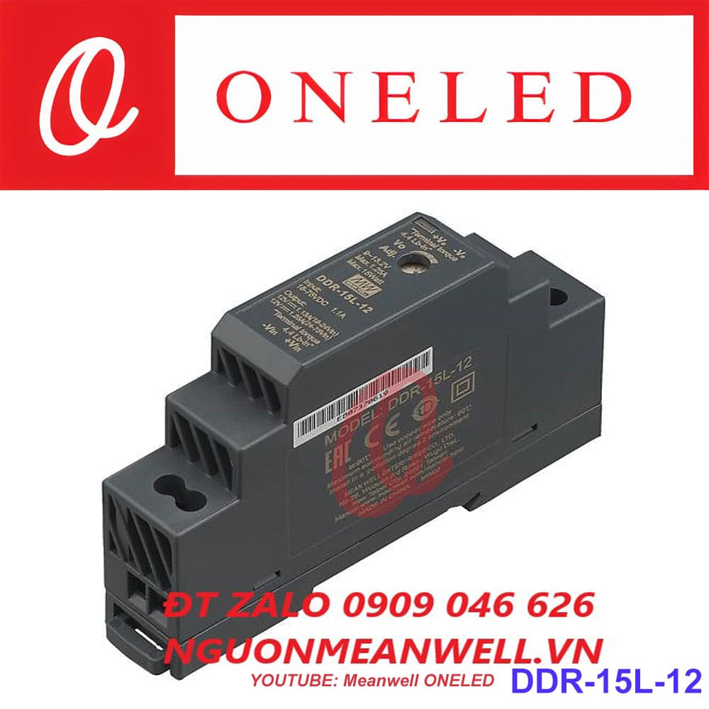 Giá Bộ Nguồn Meanwell DDR-15L-12 Giá Bộ Nguồn Meanwell DDR-15L-12