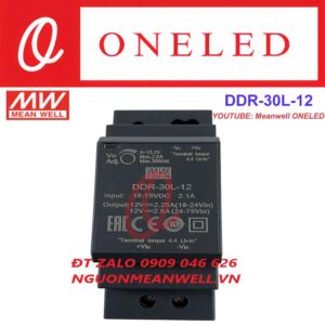Giá Bộ Nguồn Meanwell DDR-30L-12
