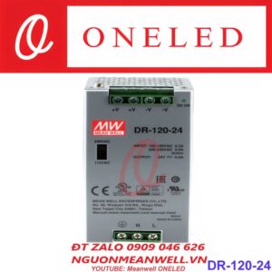 Giá Bộ Nguồn Meanwell DR-120-24