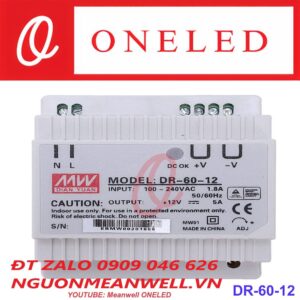 Giá Bộ Nguồn Meanwell DR-60-12