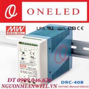 Giá Bộ Nguồn Meanwell DRC-40B