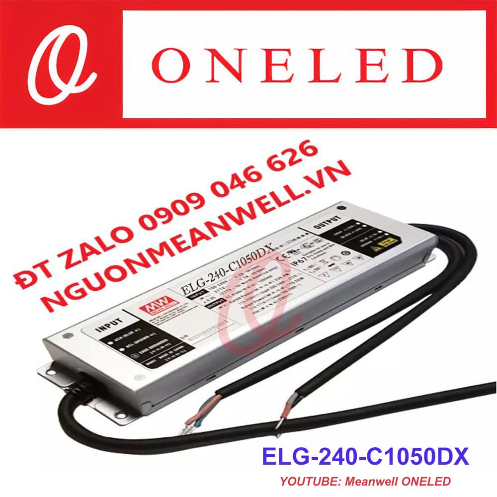 Giá Bộ Nguồn Meanwell ELG-240-C1050DX Giá Bộ Nguồn Meanwell ELG-240-C1050DX