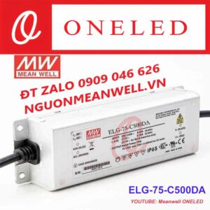 Giá Bộ Nguồn Meanwell ELG-75-C500DA