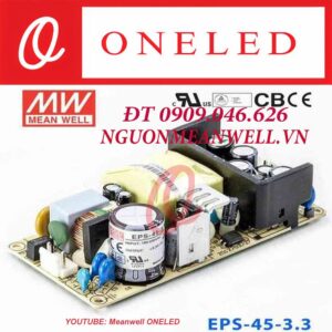 Giá Bộ Nguồn Meanwell EPS-45-3.3