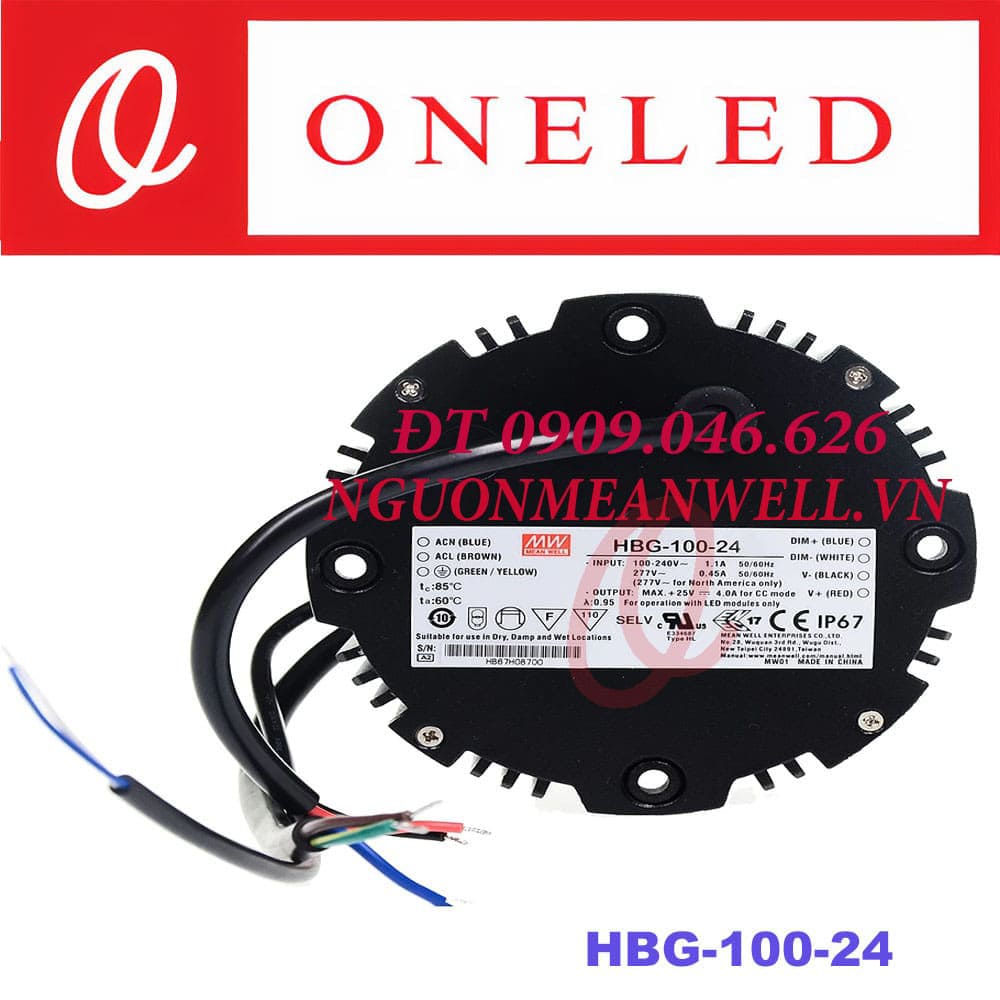 Giá Bộ Nguồn Meanwell HBG-100-24 Giá Bộ Nguồn Meanwell HBG-100-24