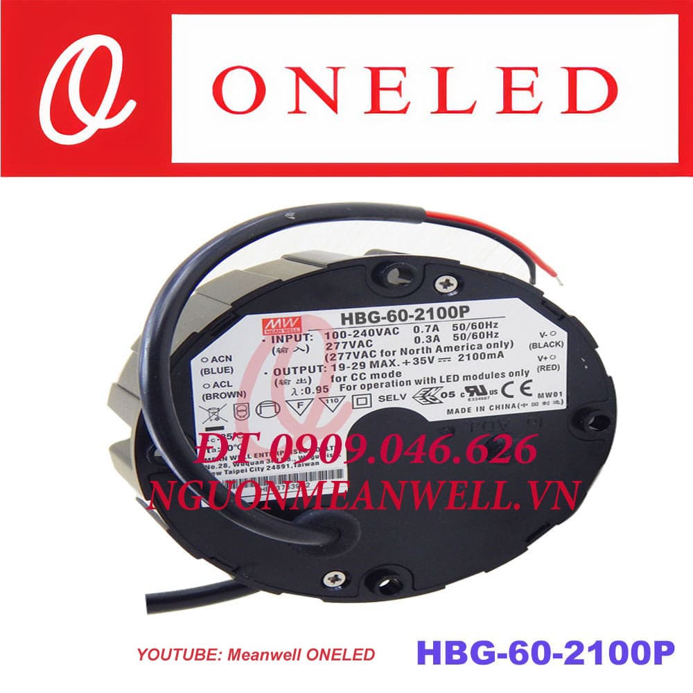 Giá Bộ Nguồn Meanwell HBG-60-2100P Giá Bộ Nguồn Meanwell HBG-60-2100P