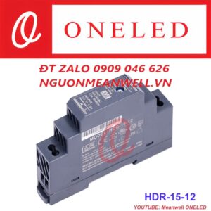 Giá Bộ Nguồn Meanwell HDR-15-12