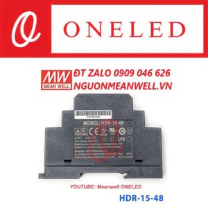 Giá Bộ Nguồn Meanwell HDR-15-48