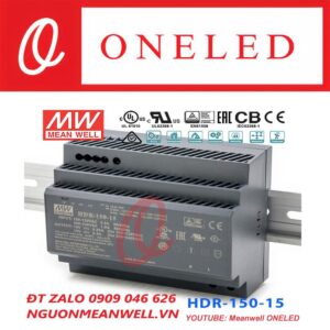 Giá Bộ Nguồn Meanwell HDR-150-15