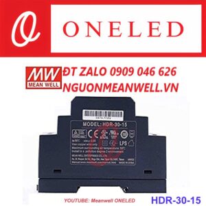 Giá Bộ Nguồn Meanwell HDR-30-15