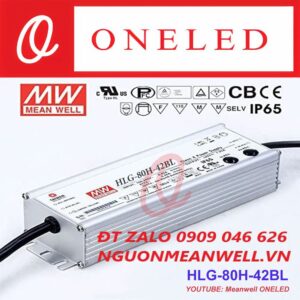 Giá Bộ Nguồn Meanwell HLG-80H-42BL