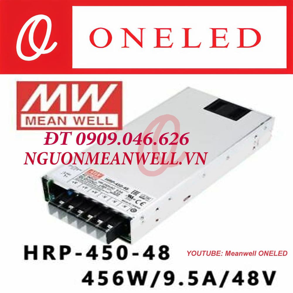 Giá Bộ Nguồn Meanwell HRP-450-48 Giá Bộ Nguồn Meanwell HRP-450-48