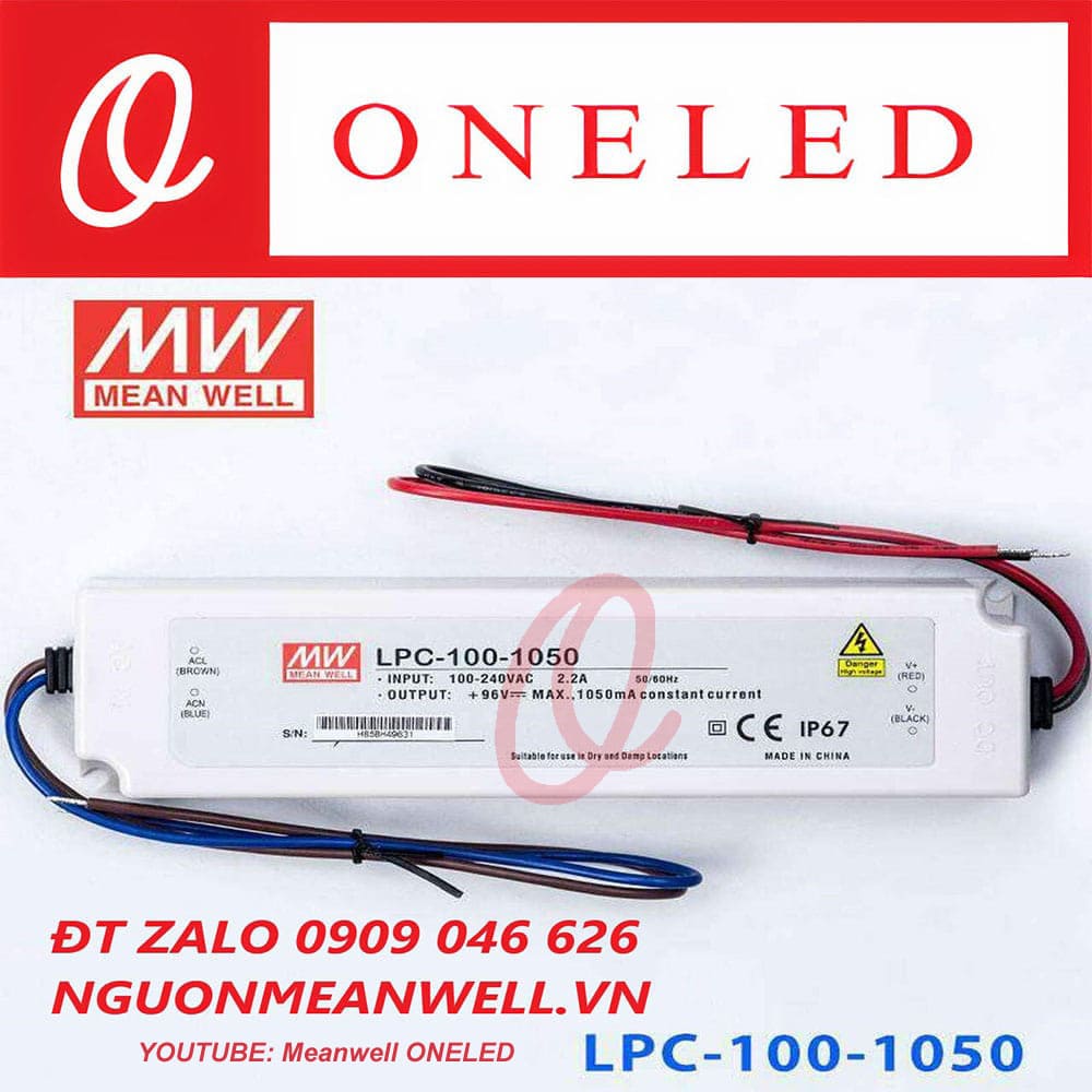 Giá Bộ Nguồn Meanwell LPC-100-1050 Giá Bộ Nguồn Meanwell LPC-100-1050