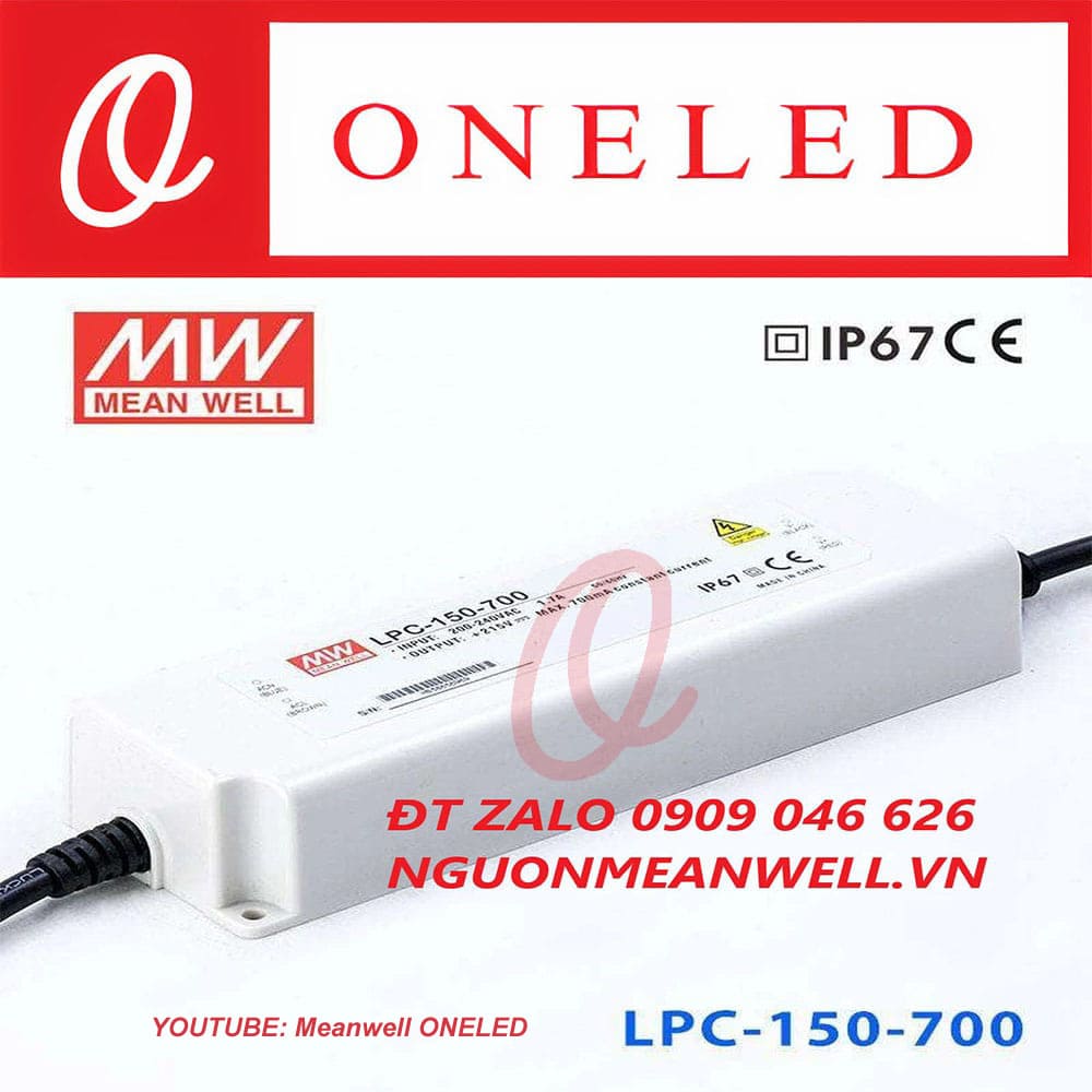 Giá Bộ Nguồn Meanwell LPC-150-700 Giá Bộ Nguồn Meanwell LPC-150-700