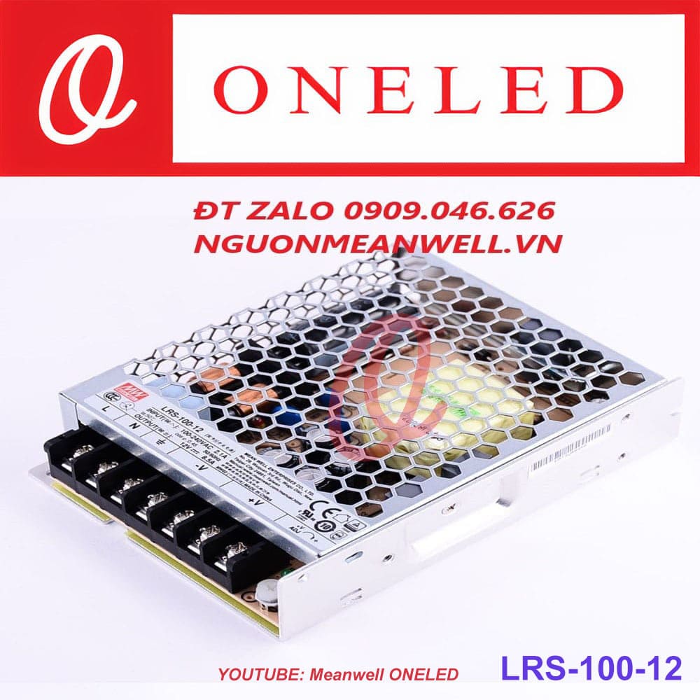 Giá Bộ Nguồn Meanwell LRS-100-12 Giá Bộ Nguồn Meanwell LRS-100-12