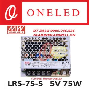 Giá Bộ Nguồn Meanwell LRS-75-5