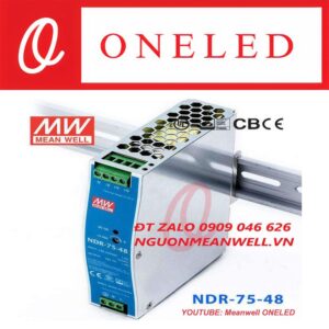 Giá Bộ Nguồn Meanwell NDR-75-48
