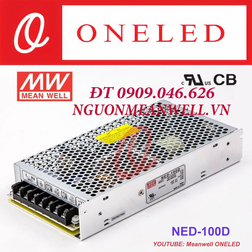 Giá Bộ Nguồn Meanwell NED-100D Giá Bộ Nguồn Meanwell NED-100D