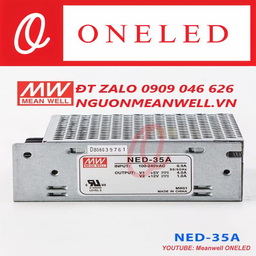 Giá Bộ Nguồn Meanwell NED-35A Giá Bộ Nguồn Meanwell NED-35A
