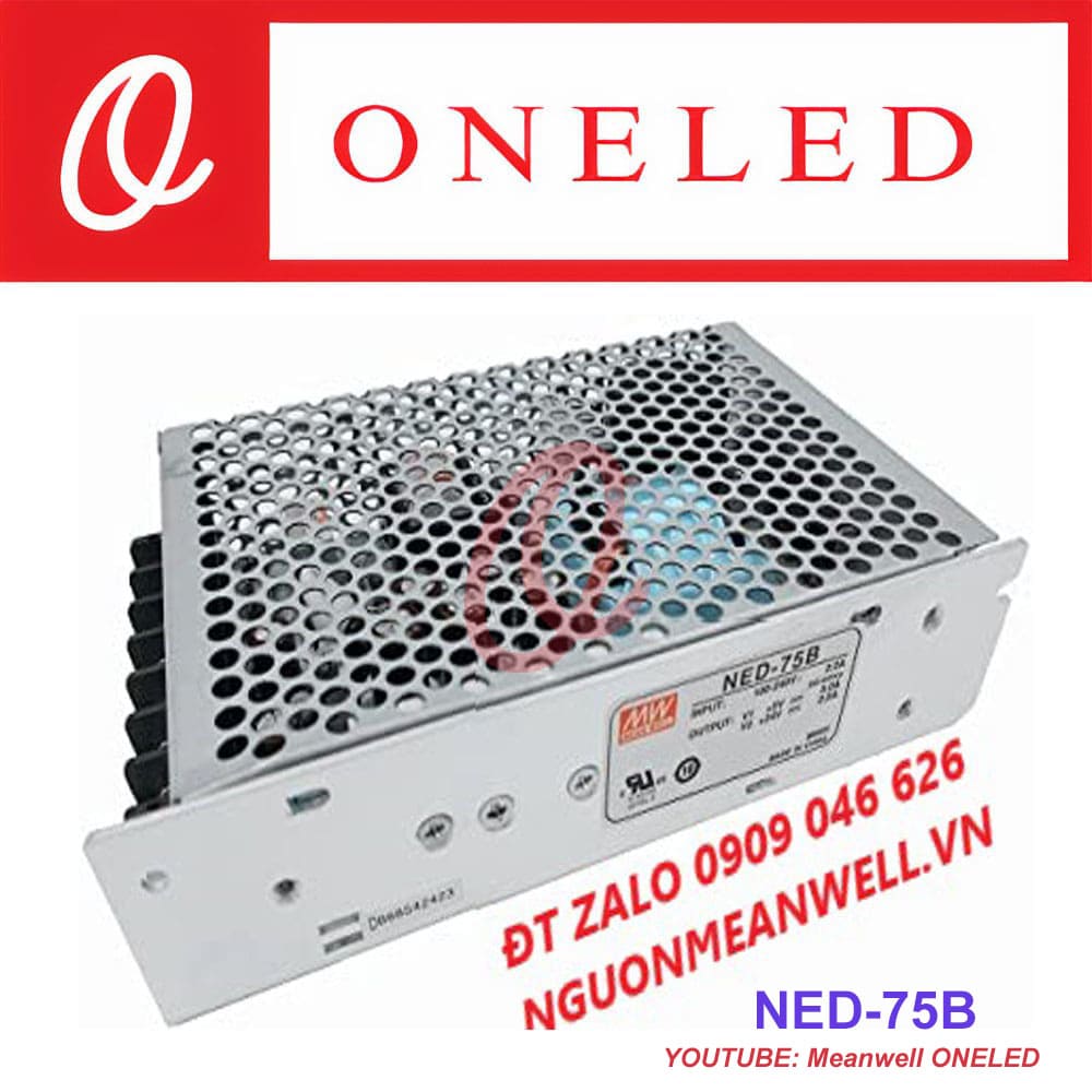 Giá Bộ Nguồn Meanwell NED-75B Giá Bộ Nguồn Meanwell NED-75B