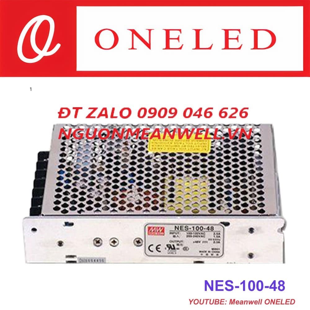 Giá Bộ Nguồn Meanwell NES-100-48 Giá Bộ Nguồn Meanwell NES-100-48
