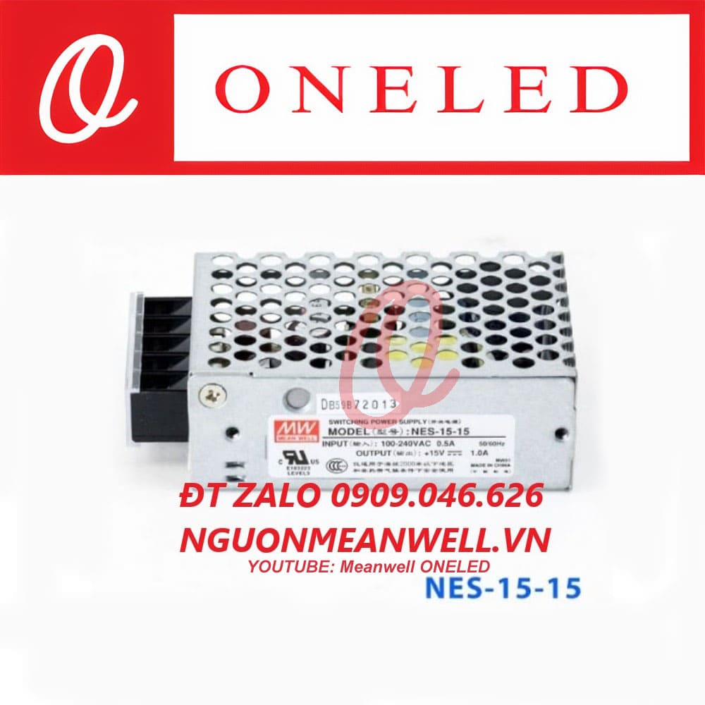 Giá Bộ Nguồn Meanwell NES-15-15 Giá Bộ Nguồn Meanwell NES-15-15