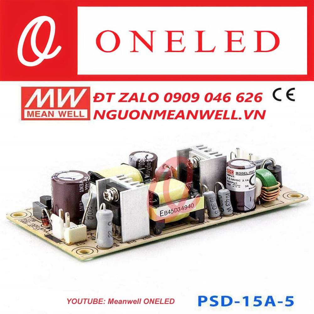 Giá Bộ Nguồn Meanwell PSD-15A-5 Giá Bộ Nguồn Meanwell PSD-15A-5