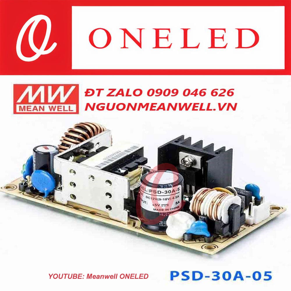 Giá Bộ Nguồn Meanwell PSD-30A-5 Giá Bộ Nguồn Meanwell PSD-30A-5