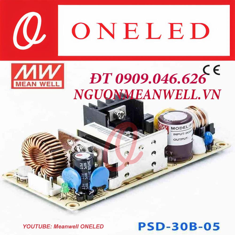 Giá Bộ Nguồn Meanwell PSD-30B-5 Giá Bộ Nguồn Meanwell PSD-30B-5