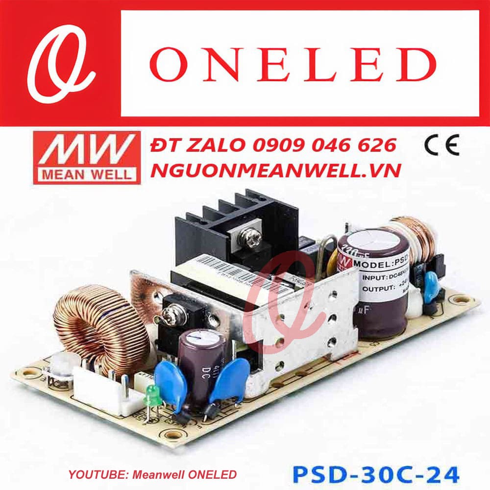 Giá Bộ Nguồn Meanwell PSD-30C-24 Giá Bộ Nguồn Meanwell PSD-30C-24