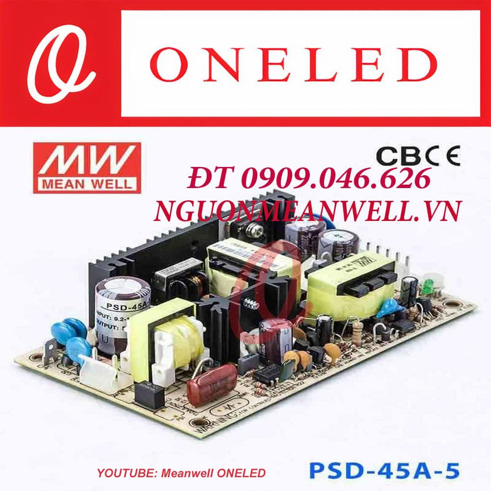 Giá Bộ Nguồn Meanwell PSD-45A-5 Giá Bộ Nguồn Meanwell PSD-45A-5