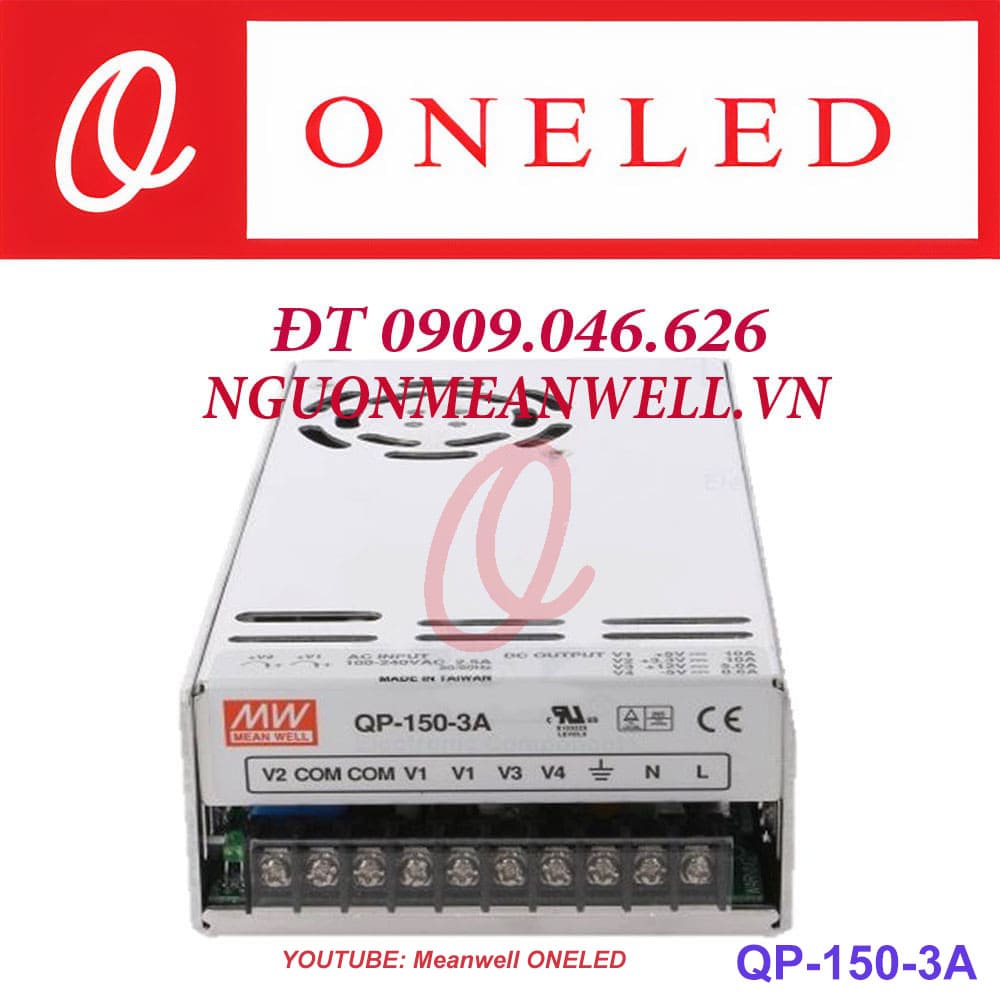 Giá Bộ Nguồn Meanwell QP-150-3A Giá Bộ Nguồn Meanwell QP-150-3A