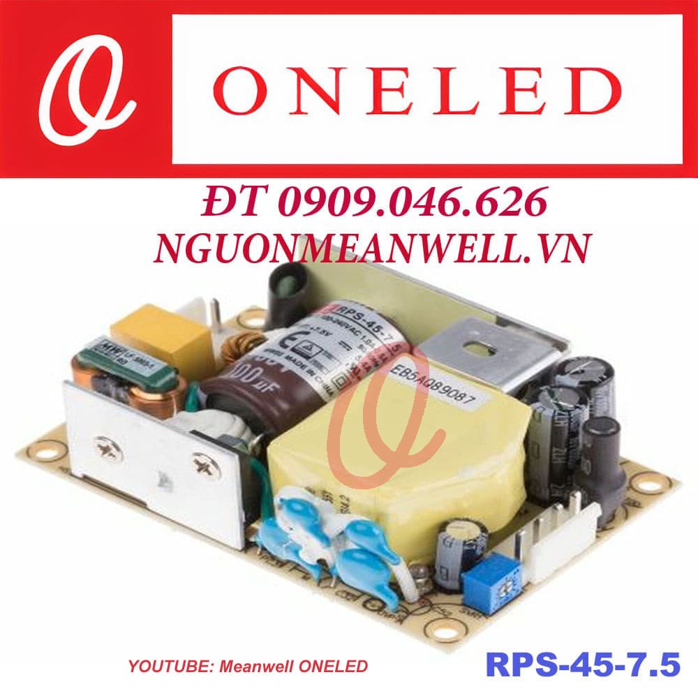 Giá Bộ Nguồn Meanwell RPS-45-7.5 Giá Bộ Nguồn Meanwell RPS-45-7.5