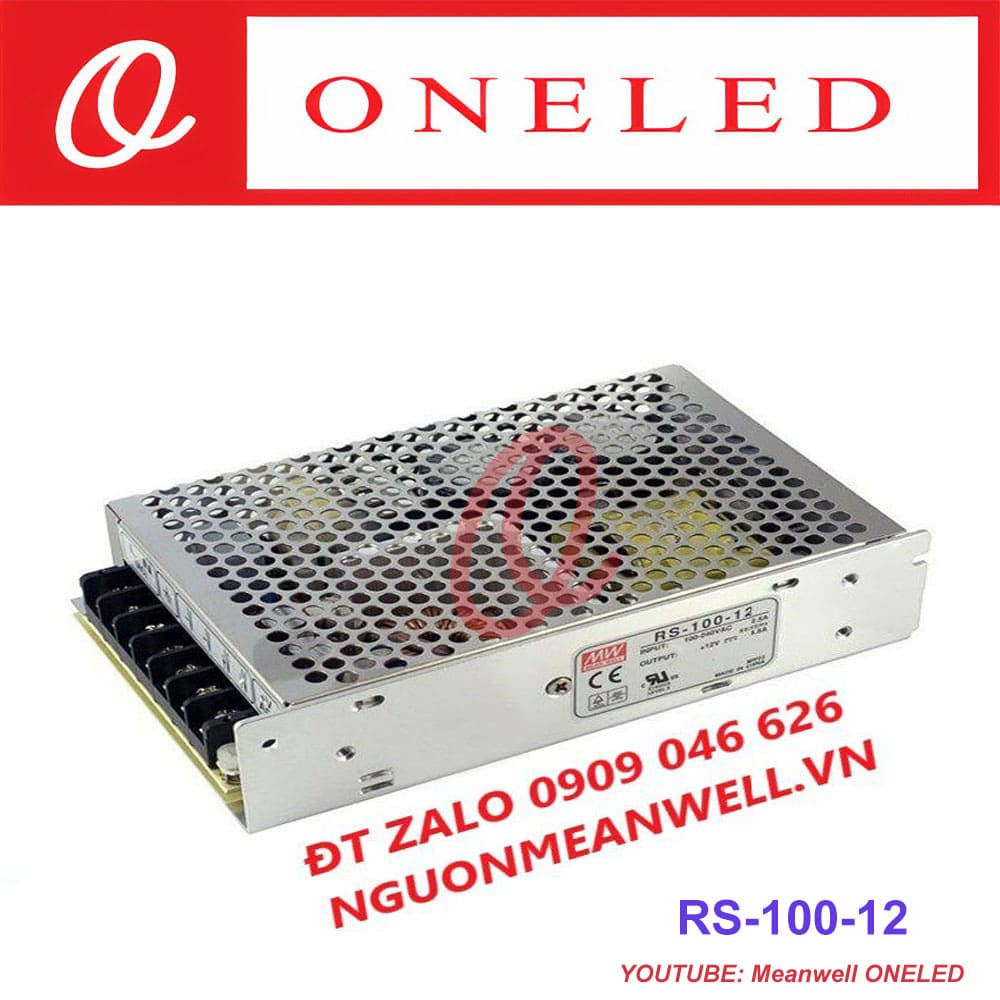 Giá Bộ Nguồn Meanwell RS-100-12 Giá Bộ Nguồn Meanwell RS-100-12