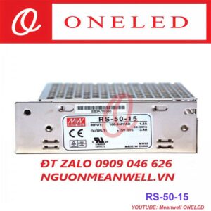 Giá Bộ Nguồn Meanwell RS-50-15