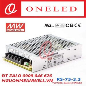 Giá Bộ Nguồn Meanwell RS-75-3.3