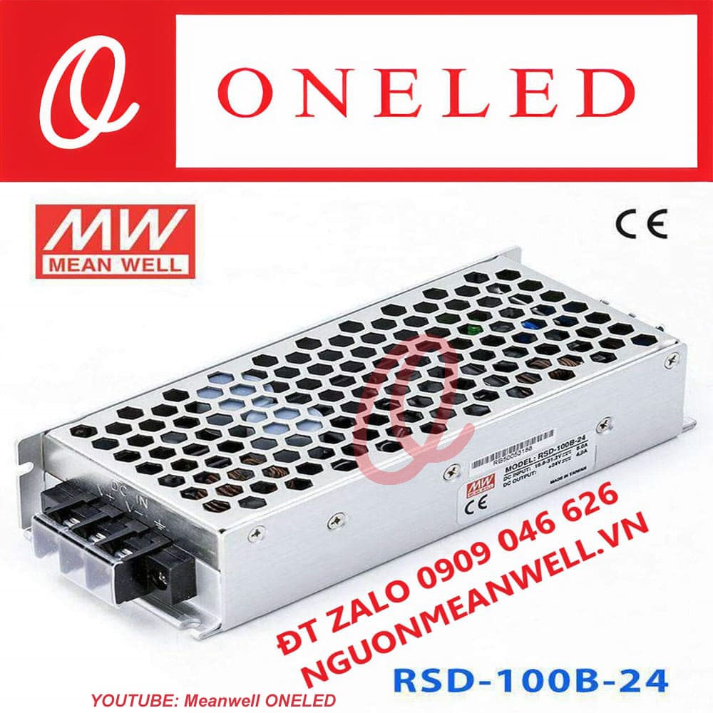 Giá Bộ Nguồn Meanwell RSD-100B-24 Giá Bộ Nguồn Meanwell RSD-100B-24