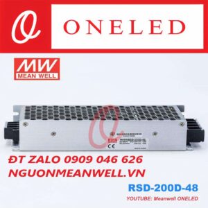 Giá Bộ Nguồn Meanwell RSD-200D-48