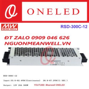 Giá Bộ Nguồn Meanwell RSD-300C-12