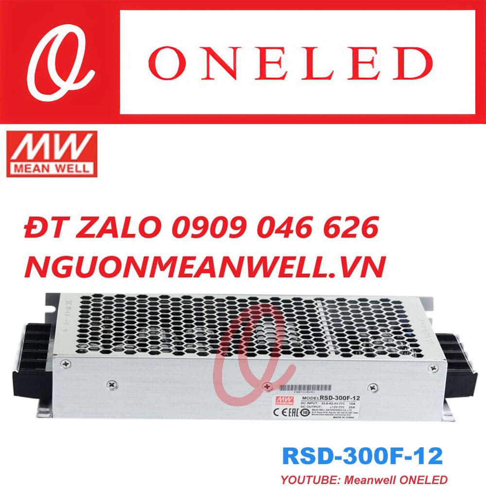 Giá Bộ Nguồn Meanwell RSD-300F-12 Giá Bộ Nguồn Meanwell RSD-300F-12