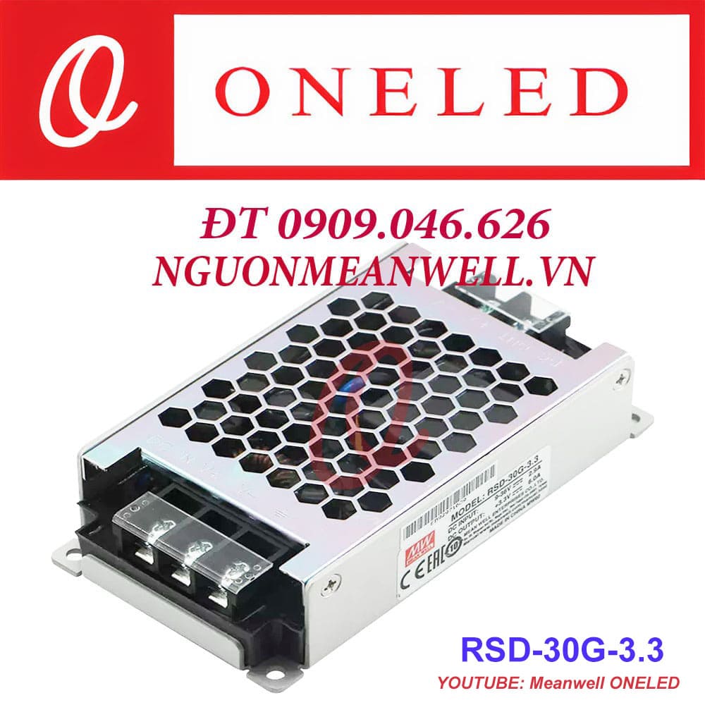 Giá Bộ Nguồn Meanwell RSD-30G-3.3 Giá Bộ Nguồn Meanwell RSD-30G-3.3