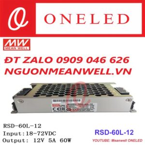 Giá Bộ Nguồn Meanwell RSD-60L-12