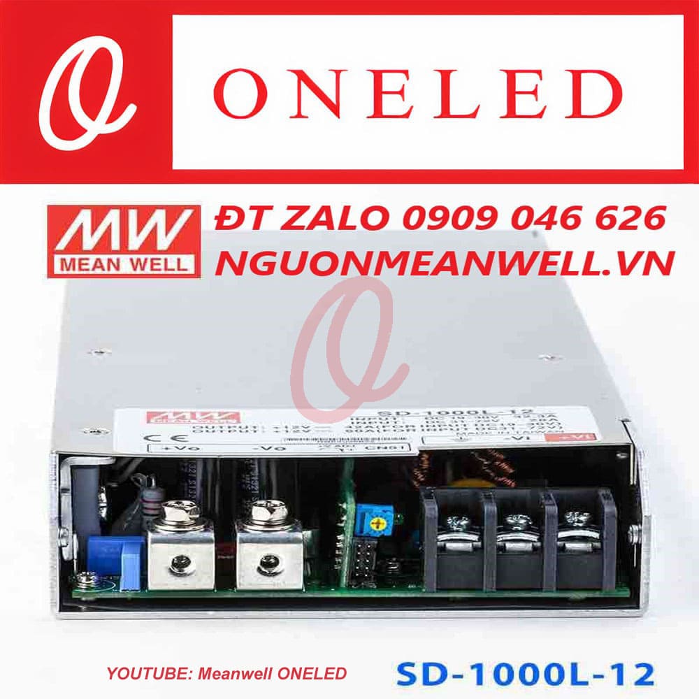 Giá Bộ Nguồn Meanwell SD-1000L-12 Giá Bộ Nguồn Meanwell SD-1000L-12